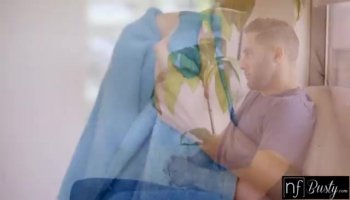 Student crazy blowjob party featuring Angel Rivas